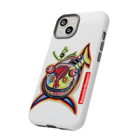 Phone Case — Colorful Abstract PARASITE  Fish Art Tough Cases