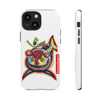 Phone Case — Colorful Abstract PARASITE  Fish Art Tough Cases