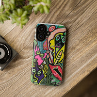 CONCERT  Abstract Graffiti Phone Case — Colorful Street Art Tough Cases