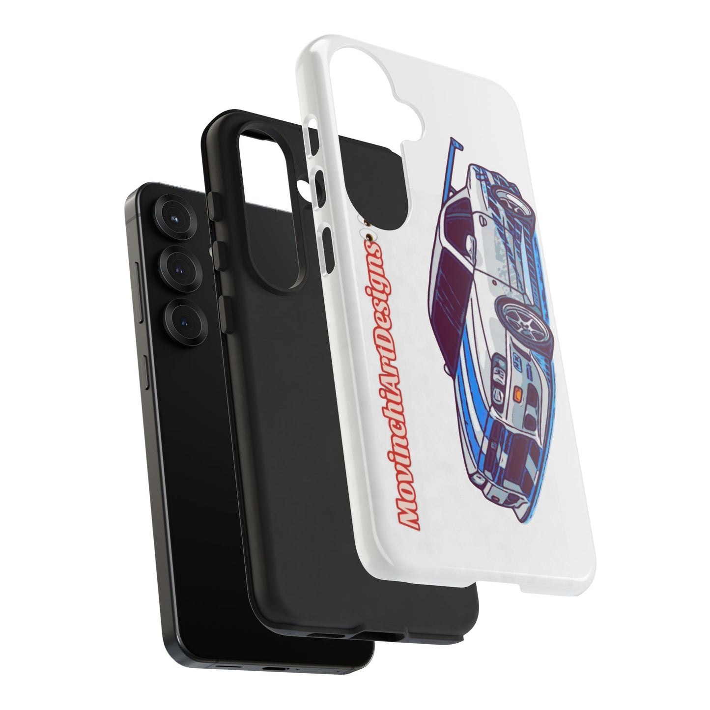 Retro Skyline r34 Phone Case — Vintage Sports Car Graphic