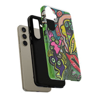 CONCERT  Abstract Graffiti Phone Case — Colorful Street Art Tough Cases