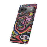 CRAZY Graffiti Phone Case — Colorful Street Art Protective Cover