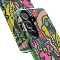 CONCERT  Abstract Graffiti Phone Case — Colorful Street Art Tough Cases