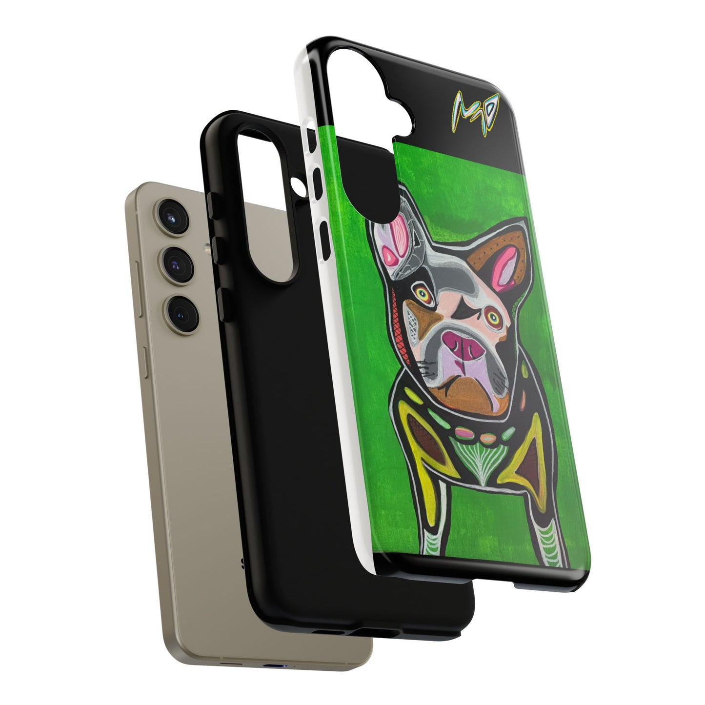 FRENCHIE  Art Phone Case – Colorful Pop Dog iPhone Cover