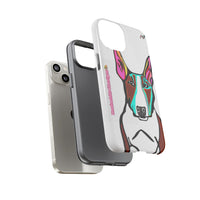 MR Bull Terrier Phone Case — Colorful Pop Art Tough Cases for Dog Lovers