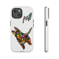 HUSKY  Colorful Abstract Dog Phone Case — 'MAD' Signature Protective Case