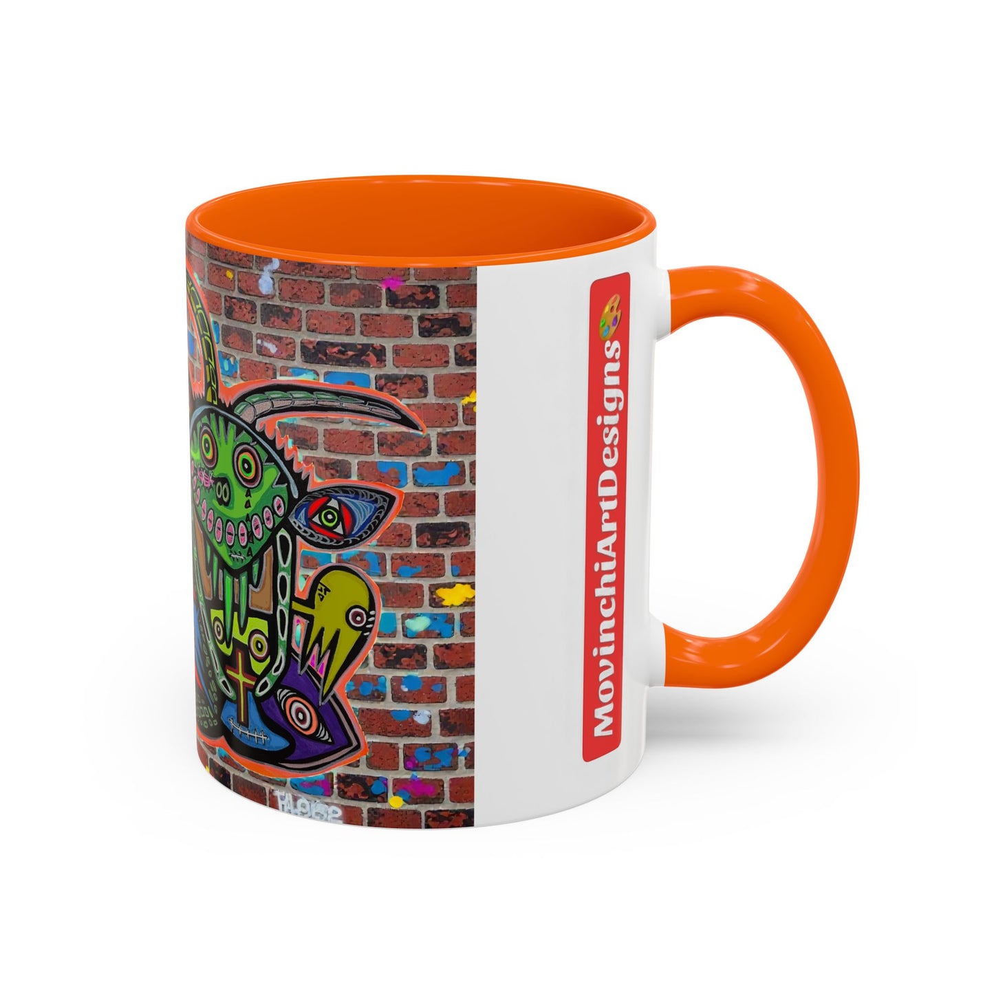 RYDER3.0 Graffiti Street Art Coffee Mug — Colorful Urban Monster Design (11/15oz)