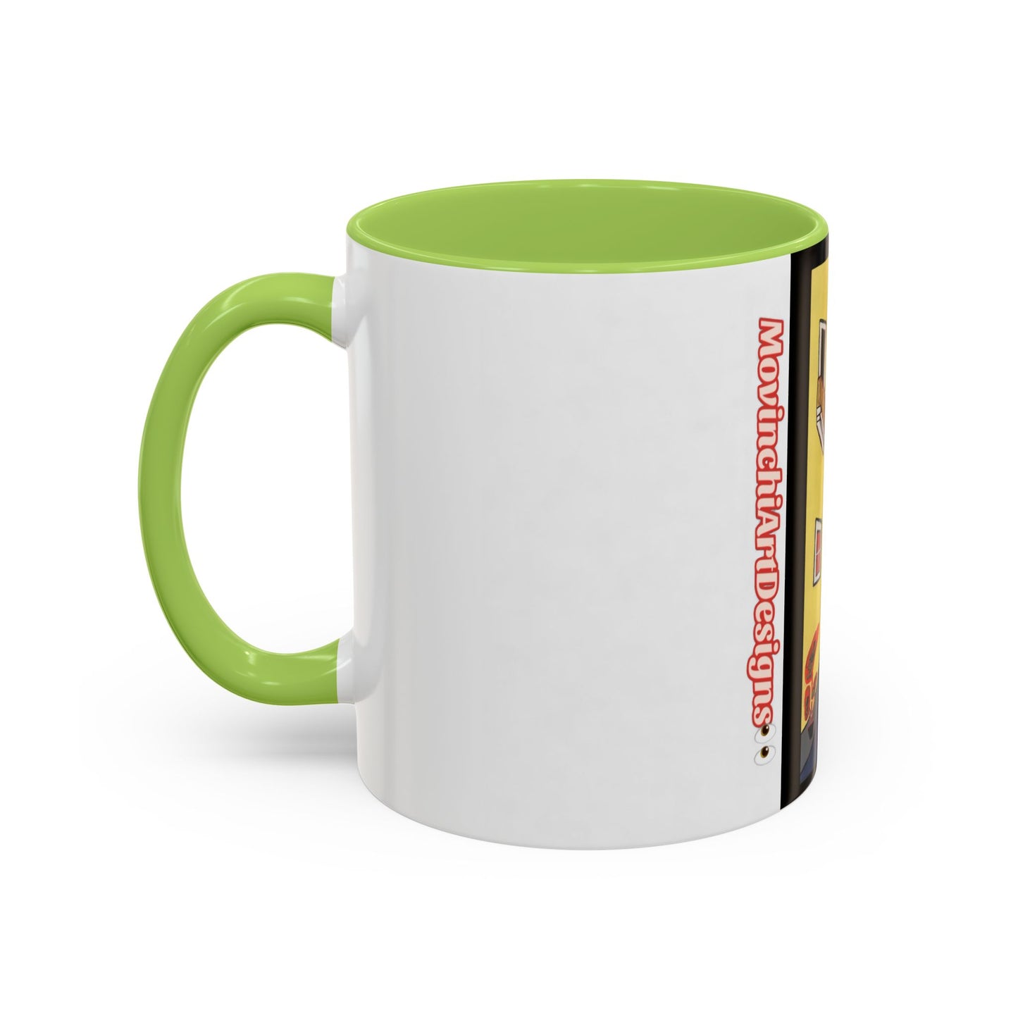 SAN JUAN.  Colorful Street Art Coffee Mug — Vibrant Alleyway & Playful Emblem Accent Mug
