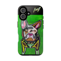 FRENCHIE  Art Phone Case – Colorful Pop Dog iPhone Cover