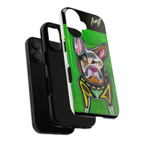 FRENCHIE  Art Phone Case – Colorful Pop Dog iPhone Cover