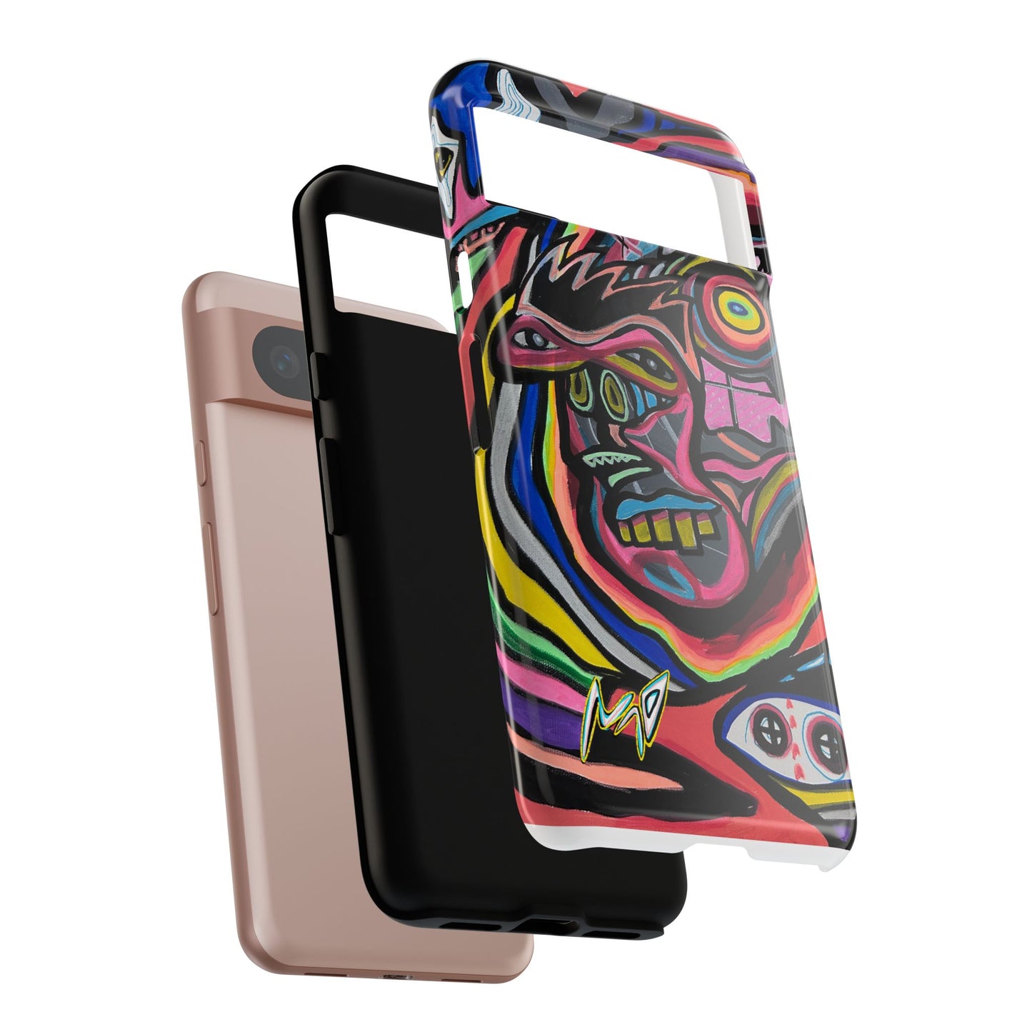 CRAZY Graffiti Phone Case — Colorful Street Art Protective Cover