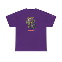 Graphic Tee — Colorful CRAZY TUNA  Illustration Back Print Tee