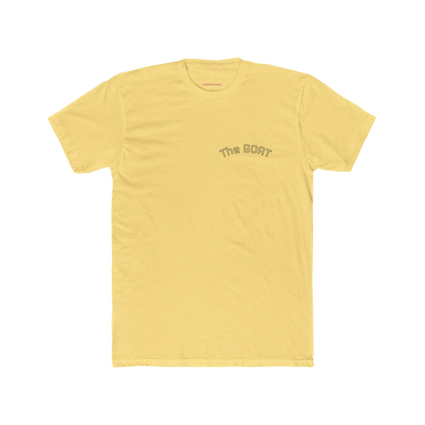 OLIVER TREE "The GOAT" Graphic Tee — Retro Pixel Art Back Print