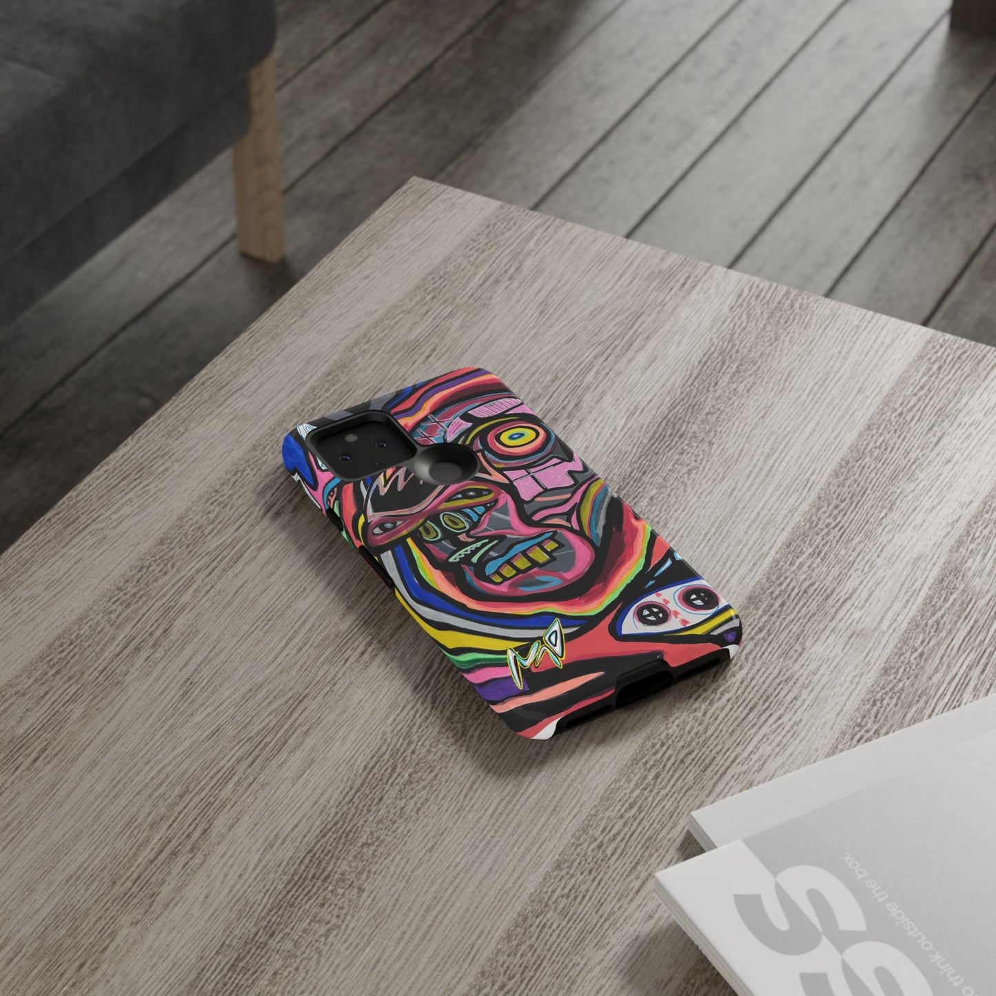 CRAZY Graffiti Phone Case — Colorful Street Art Protective Cover