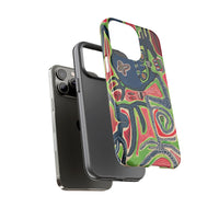 Abstract AFTERLIFE Phone Case — Bold Psychedelic Music Art