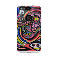 CRAZY Graffiti Phone Case — Colorful Street Art Protective Cover
