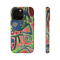Abstract AFTERLIFE Phone Case — Bold Psychedelic Music Art