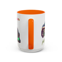 Coffee Mug —ECLIPSE  Neon Sports Car Design with "MovinchiArtDesigns" Logo