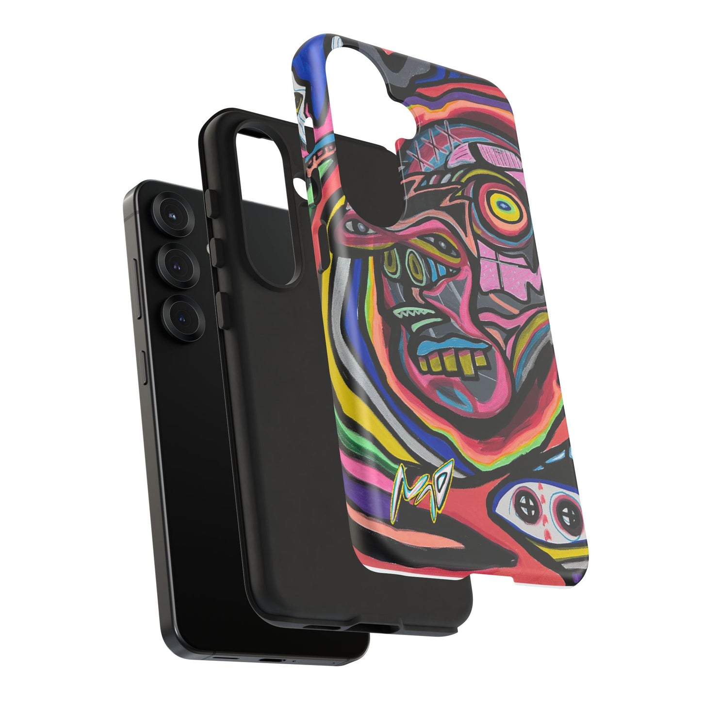 CRAZY Graffiti Phone Case — Colorful Street Art Protective Cover