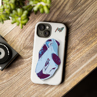 Melvin White Sports Car Phone Case - Retro Pop Art Supercar Protective Tough Case