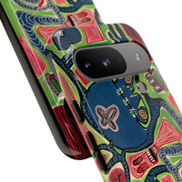 Abstract AFTERLIFE Phone Case — Bold Psychedelic Music Art