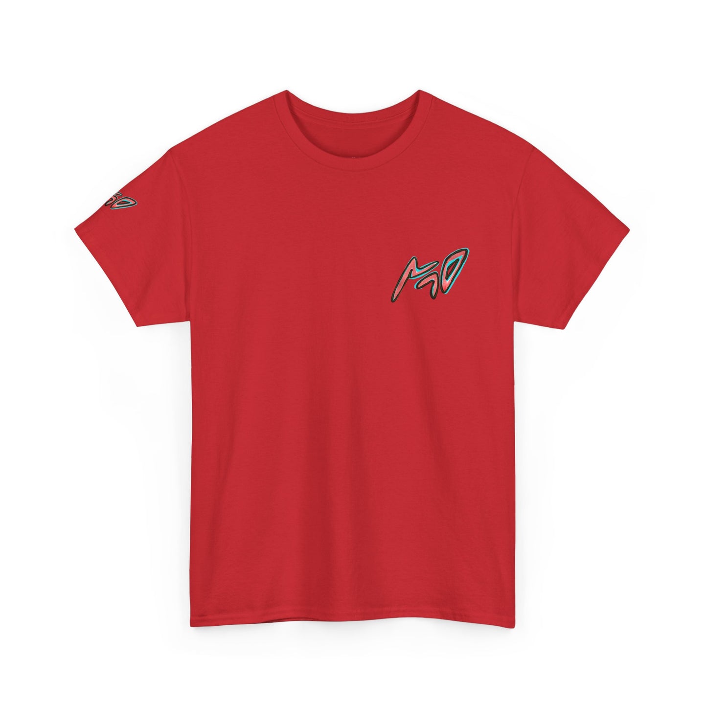 Graphic Tee — Colorful CRAZY TUNA  Illustration Back Print Tee