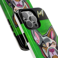 FRENCHIE  Art Phone Case – Colorful Pop Dog iPhone Cover