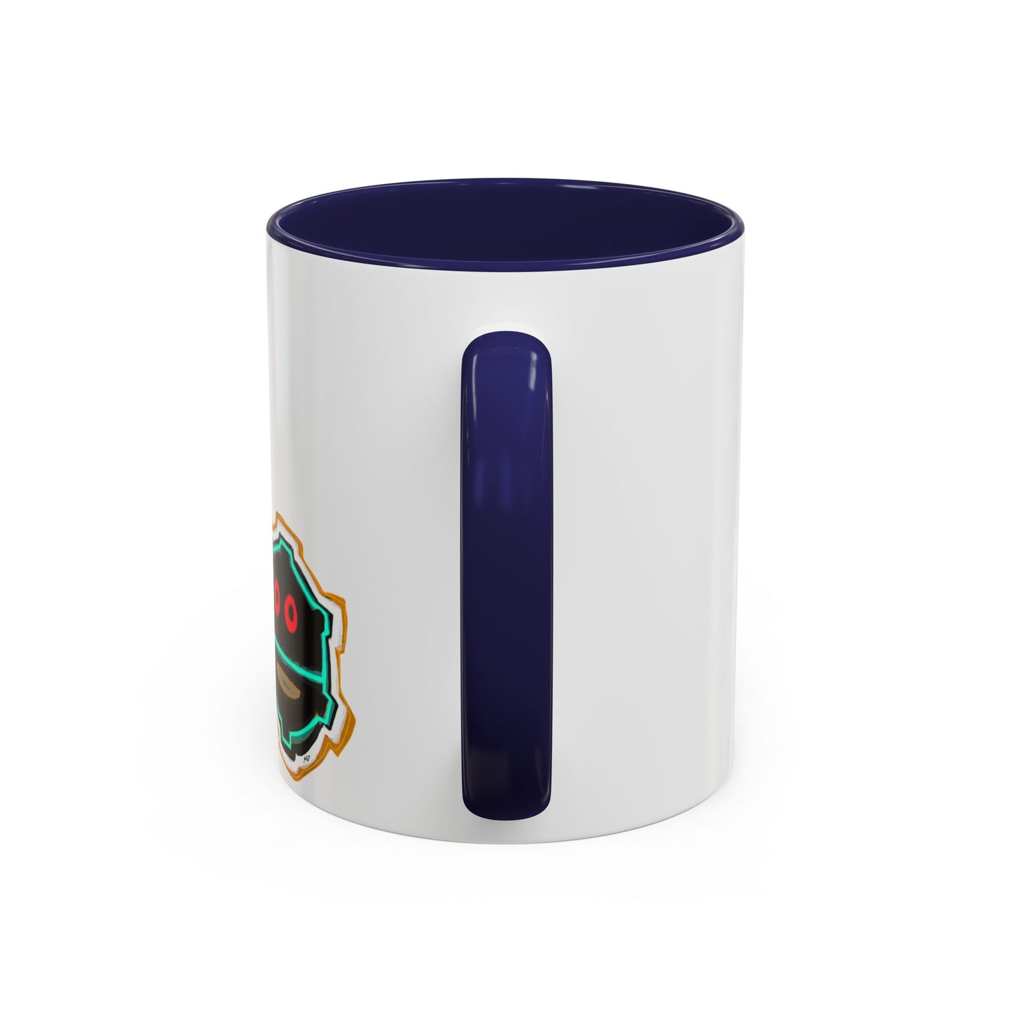 SAN JUAN.  Colorful Street Art Coffee Mug — Vibrant Alleyway & Playful Emblem Accent Mug