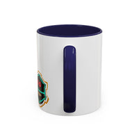 SAN JUAN.  Colorful Street Art Coffee Mug — Vibrant Alleyway & Playful Emblem Accent Mug