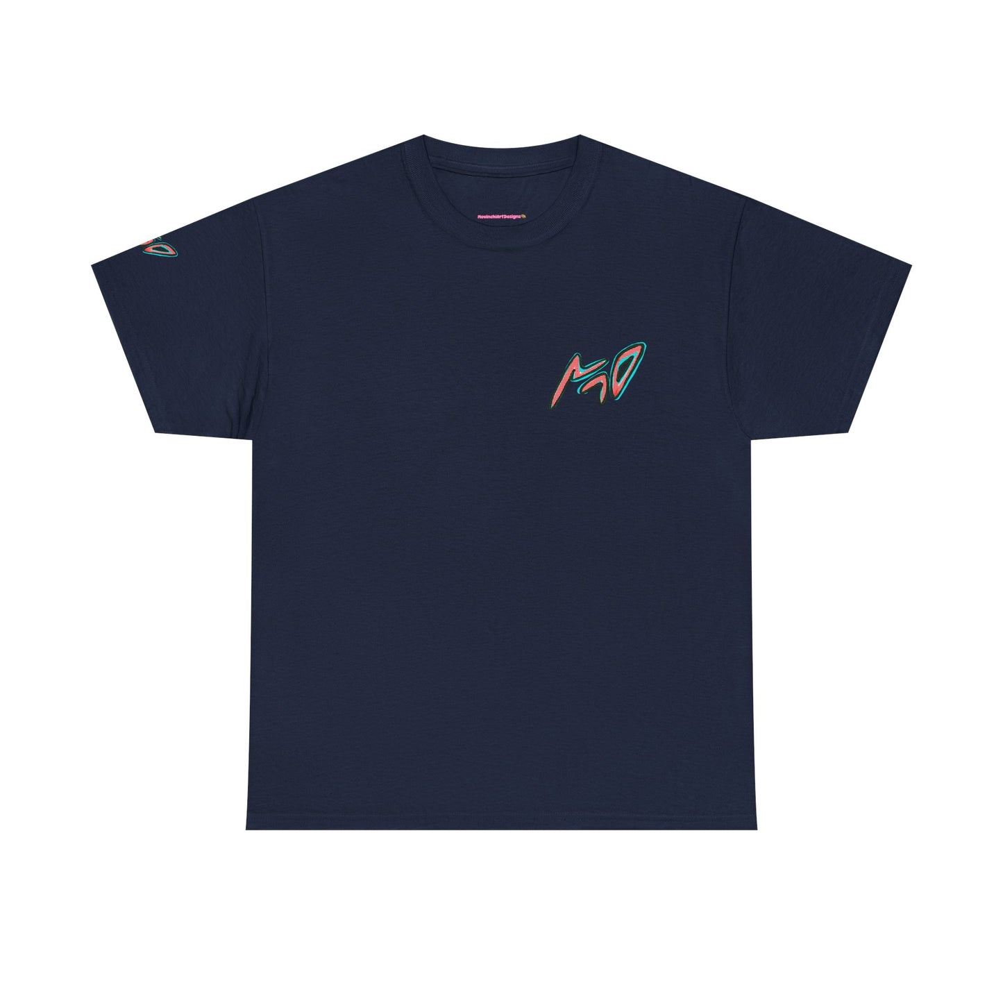 Graphic Tee — Colorful CRAZY TUNA  Illustration Back Print Tee