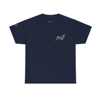 Graphic Tee — Colorful CRAZY TUNA  Illustration Back Print Tee