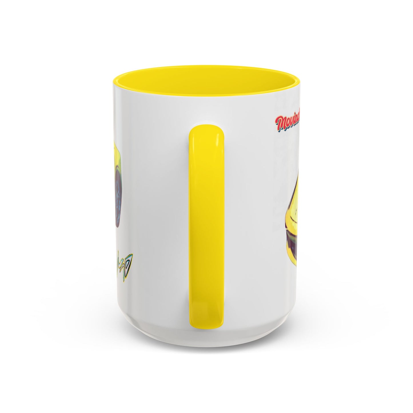 GALLARDO.  Sports Car Coffee Mug — Yellow Supercar Accent Mug (11/15oz)