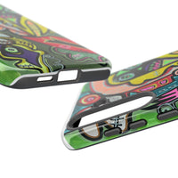 CONCERT  Abstract Graffiti Phone Case — Colorful Street Art Tough Cases