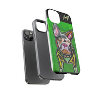 FRENCHIE  Art Phone Case – Colorful Pop Dog iPhone Cover