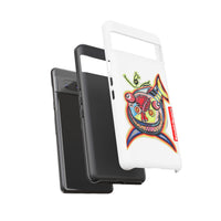 Phone Case — Colorful Abstract PARASITE  Fish Art Tough Cases