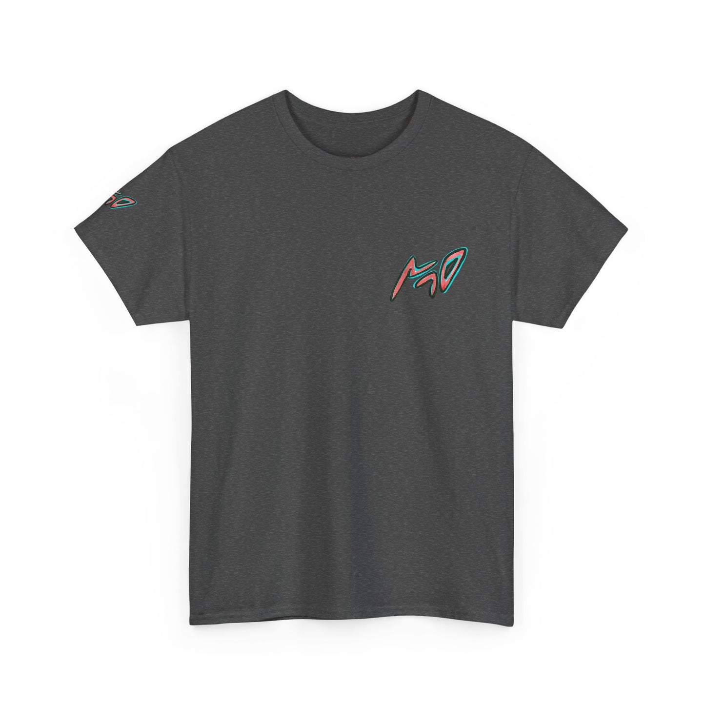 Graphic Tee — Colorful CRAZY TUNA  Illustration Back Print Tee