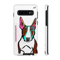 MR Bull Terrier Phone Case — Colorful Pop Art Tough Cases for Dog Lovers