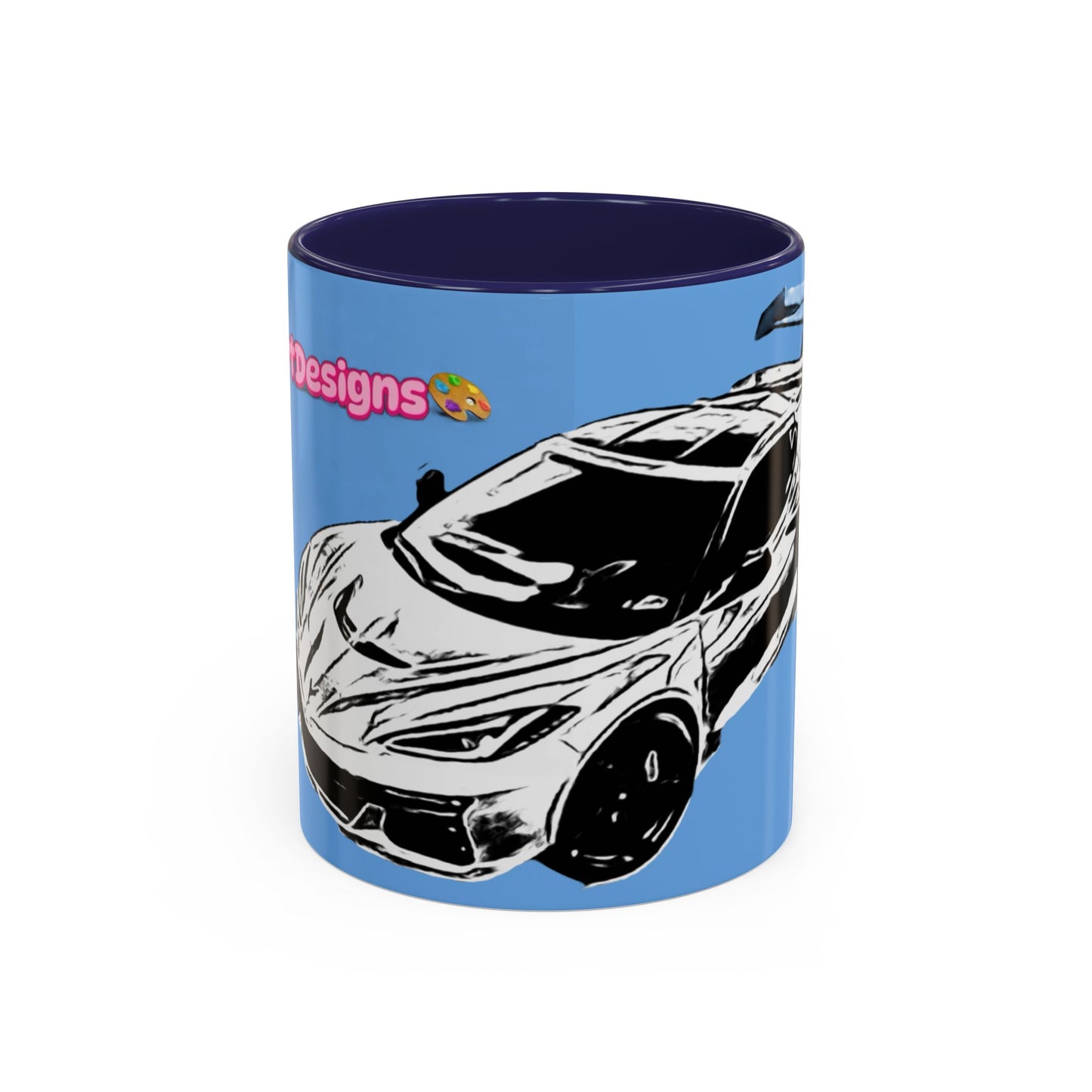 ZR1  Sports Car Coffee Mug - Racing Supercar Accent Mug (11/15oz)