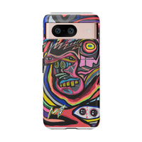 CRAZY Graffiti Phone Case — Colorful Street Art Protective Cover