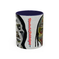 3 amigos2.0 Zombie Skull Coffee Mug — Spooky Horror Accent Mug (11/15 oz)