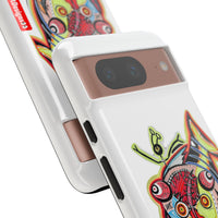 Phone Case — Colorful Abstract PARASITE  Fish Art Tough Cases
