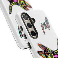 HUSKY  Colorful Abstract Dog Phone Case — 'MAD' Signature Protective Case