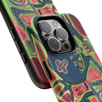 Abstract AFTERLIFE Phone Case — Bold Psychedelic Music Art