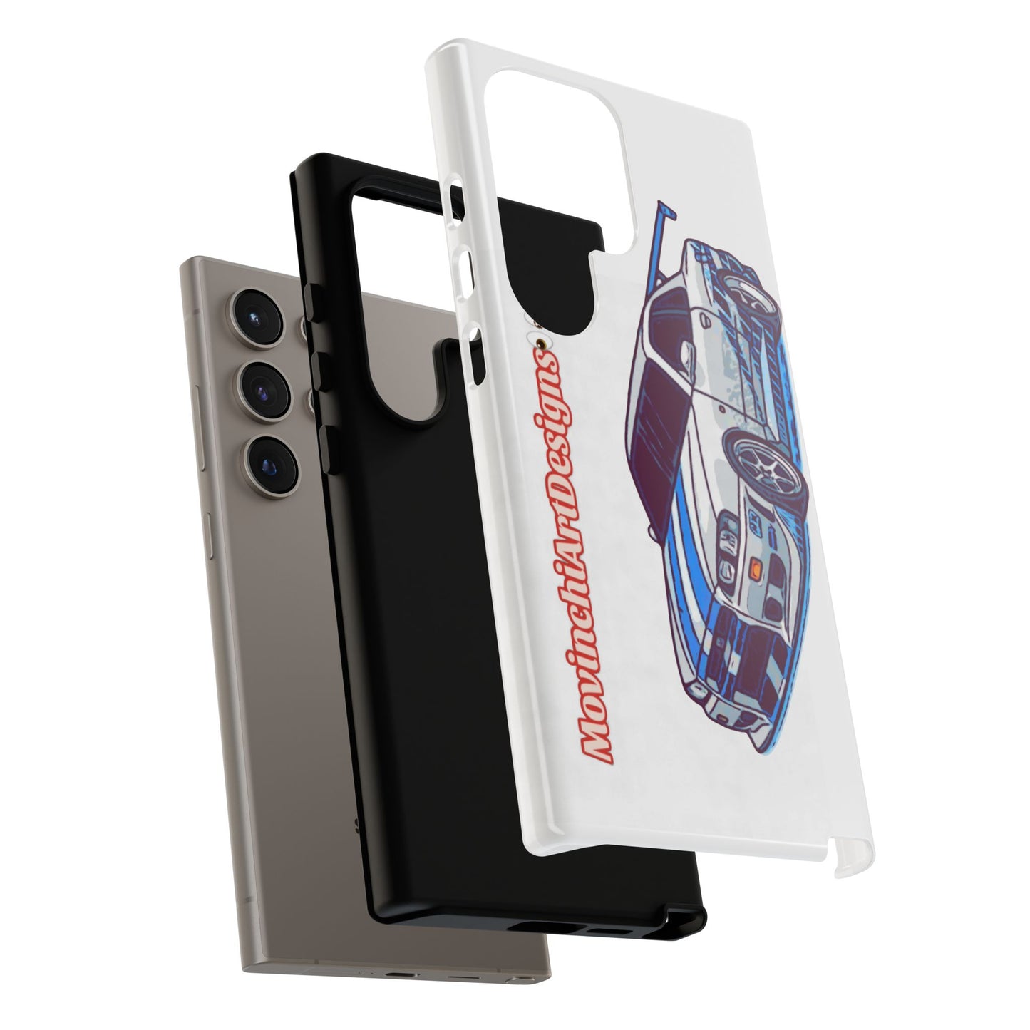 Retro Skyline r34 Phone Case — Vintage Sports Car Graphic