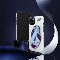 Melvin White Sports Car Phone Case - Retro Pop Art Supercar Protective Tough Case
