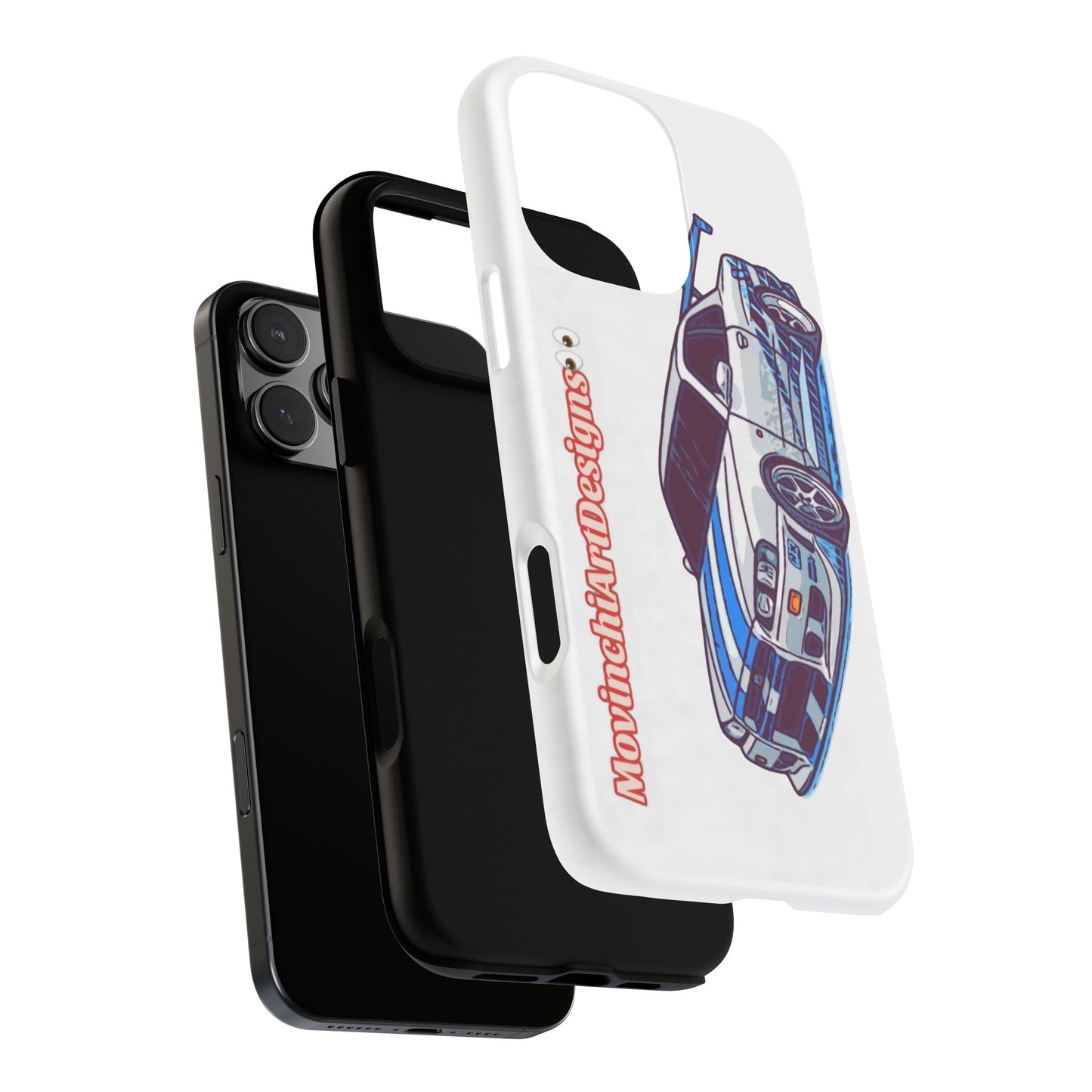 Retro Skyline r34 Phone Case — Vintage Sports Car Graphic