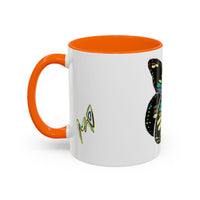 Colorful Butterfly Coffee Mug — Vibrant Monarch Art Accent Mug (11/15oz)