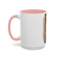SAN JUAN.  Colorful Street Art Coffee Mug — Vibrant Alleyway & Playful Emblem Accent Mug