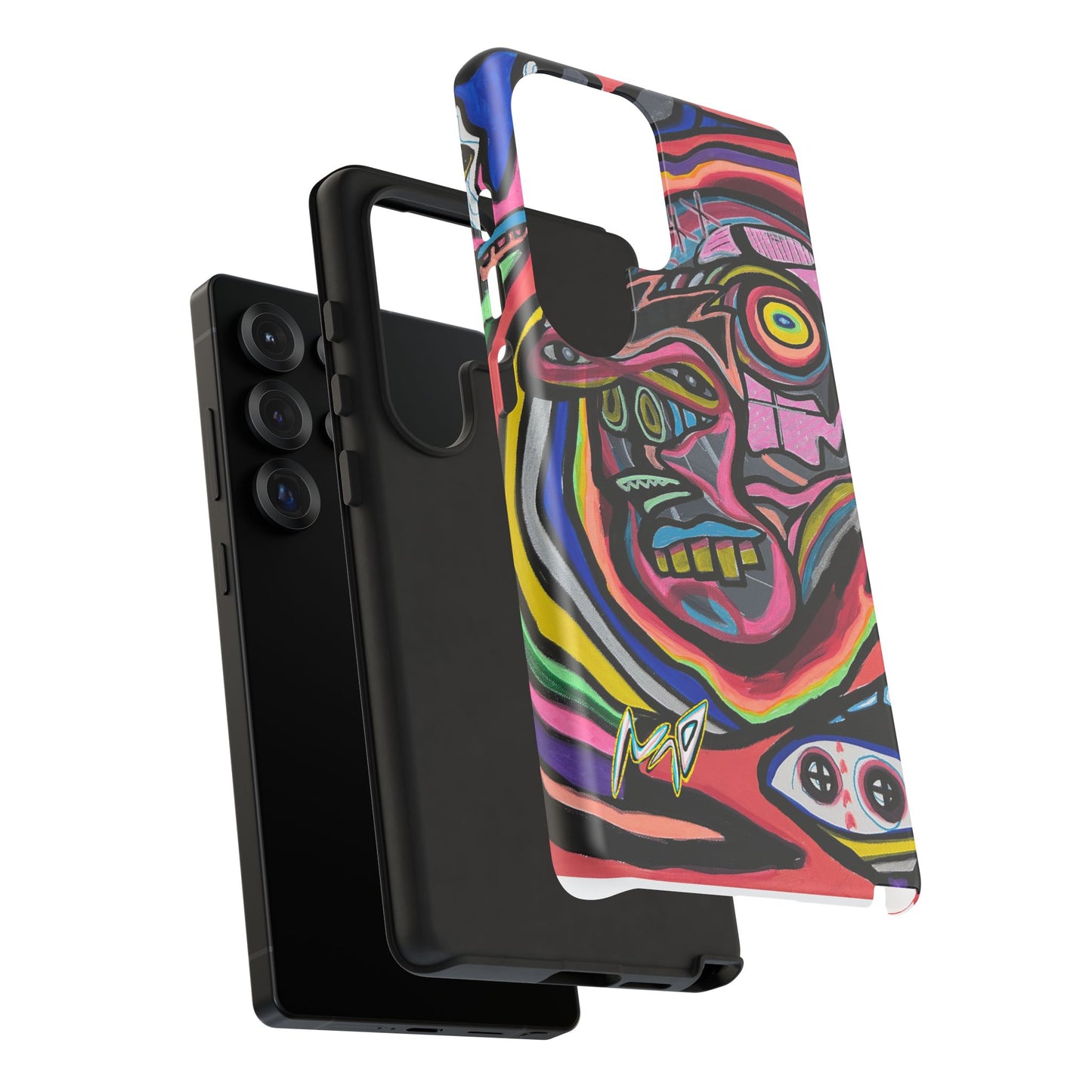 CRAZY Graffiti Phone Case — Colorful Street Art Protective Cover