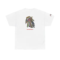 Graphic Tee — Colorful CRAZY TUNA  Illustration Back Print Tee